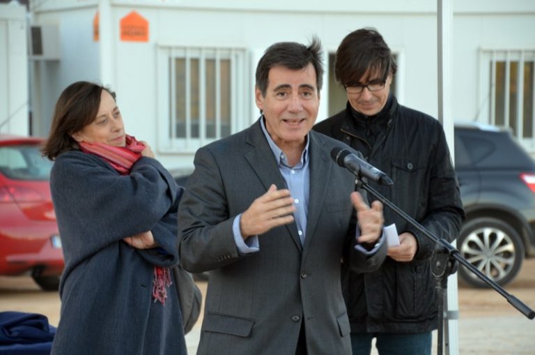 Fonollosa col·loca la primera pedra de la nova nau de la brigada municipal ‘José Castro’