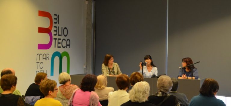 Rosa Maria Pascual ha presentat la novel·la inspirada en l’explosió de Txernòbil ‘On vas Irina?’