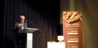 ‘On la sang’ del poeta Ricard Garcia guanya el 19è Premi de Poesia Jaume Bru i Vidal