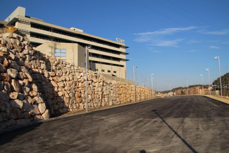 Les obres d’urbanització del nou Parc de les Solanelles encaren la seva recta final