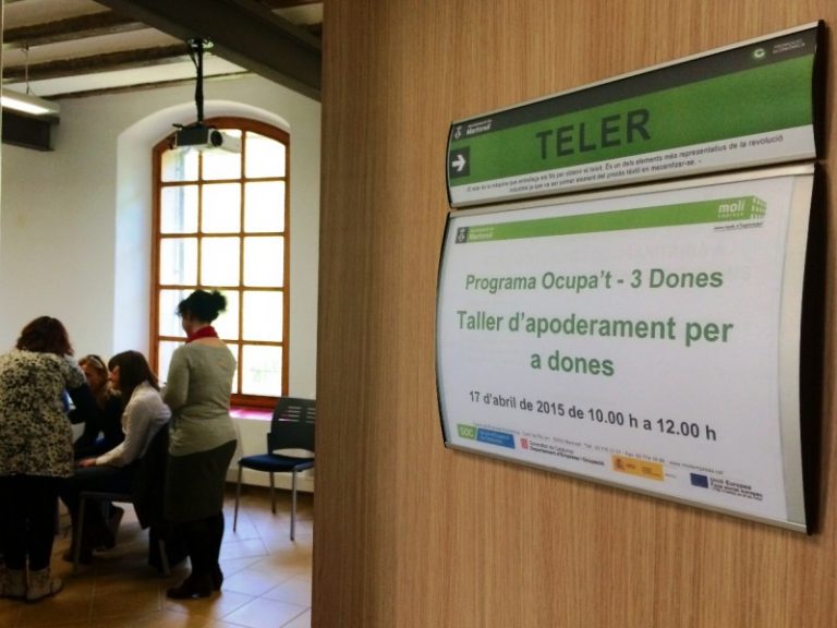 Promoció Econòmica comença les accions formatives del programa ‘Ocupa’t-3 Dones’