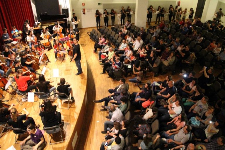 Martorell és amfitrió d’un concert d’escoles de música que sobrepassa expectatives