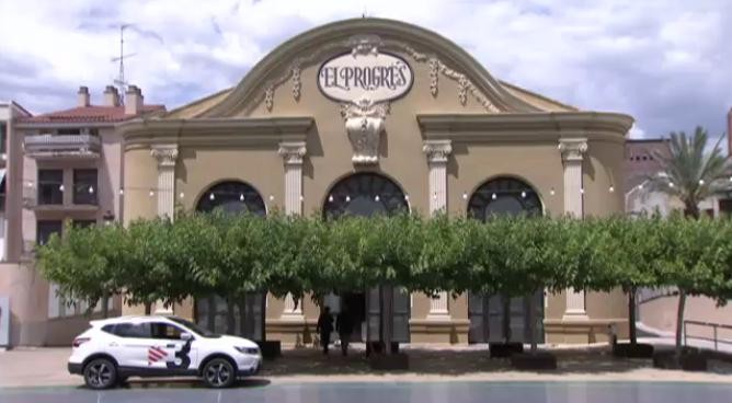 El Progrés, un dels escenaris de rodatge del documental de TV3 ‘El viatge de Companys’