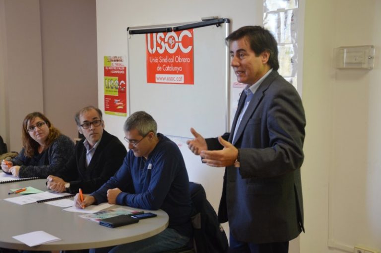 La USOC es constitueix com a assemblea territorial de la Unió del Baix Llobregat a Martorell
