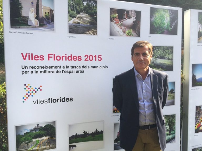 Martorell rep la distinció de Viles Florides per la gestió dels espais verds al municipi