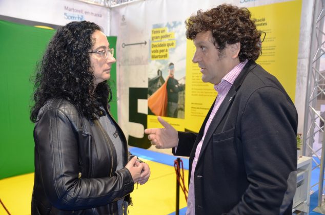 Els regidors M&iacute;riam Riera i Adolf Bargu&eacute;s