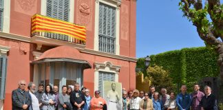 Excel·lent acollida de la ruta literària pels indrets on va viure el filòsof de la Torre de les Hores, Francesc Pujols Ruta literària Francesc Pujols