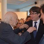 El president Puigdemont i Jaume Muxart