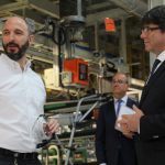 Visita president Puigdemont a SEAT