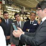 Visita president Puigdemont a SEAT