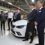 Visita president Puigdemont a SEAT