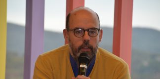 Jordi Basté reivindica el títol d”Un home cau’ com un dels èxits de la seva primera novel·la Presentació "Un home cau"