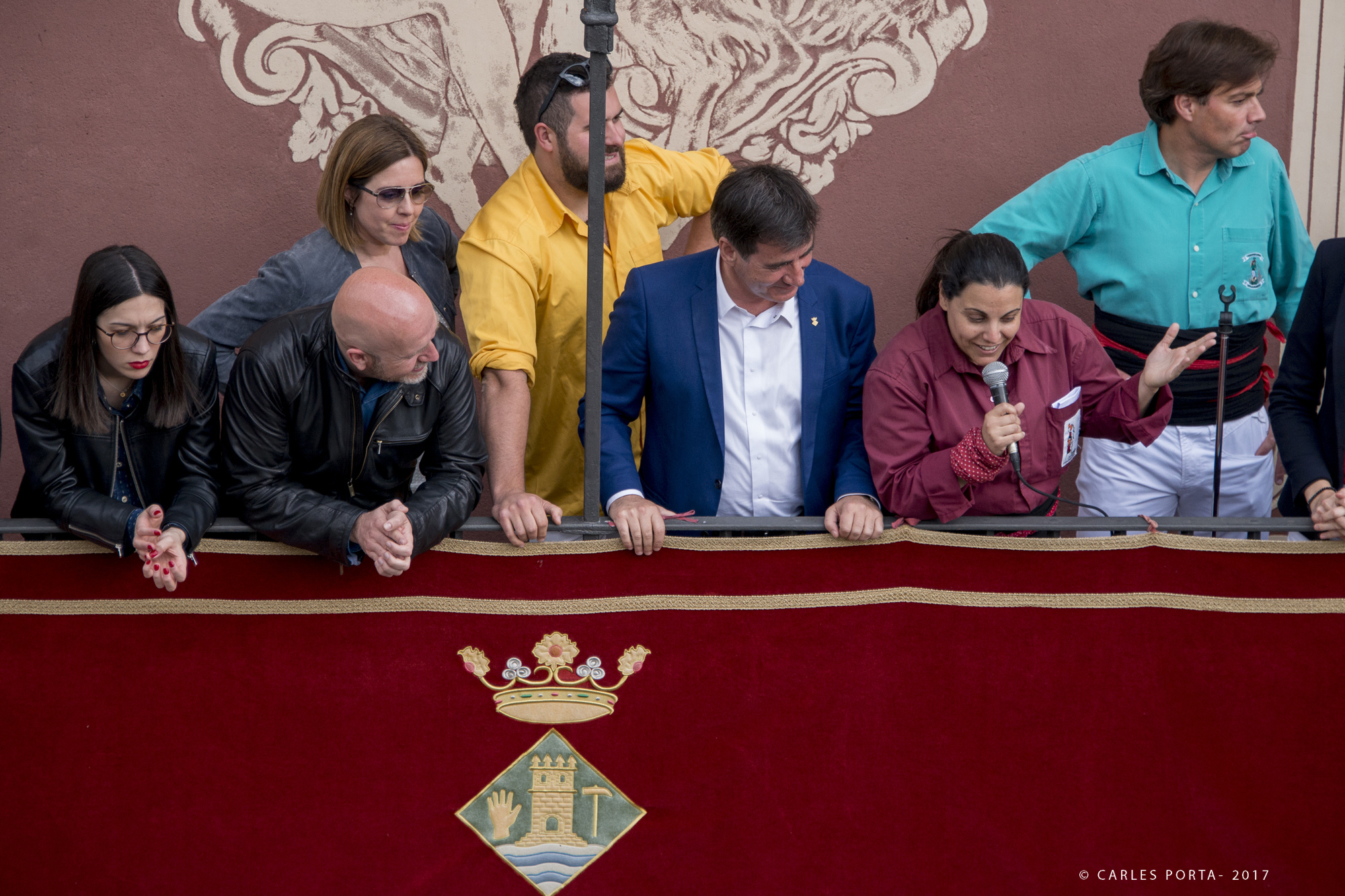 Castellers a la Fira de Primavera