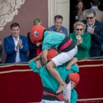 Castellers a la Fira de Primavera