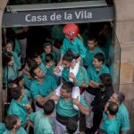Castellers a la Fira de Primavera