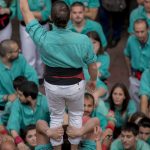 Castellers a la Fira de Primavera
