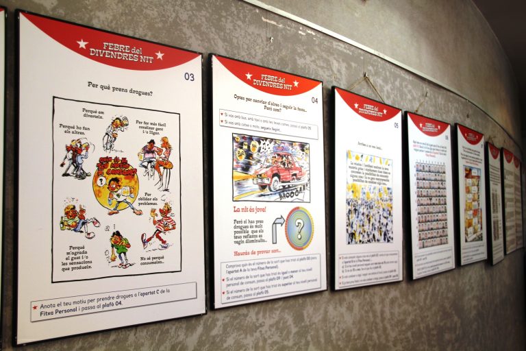 Una exposició sensibilitza els joves sobre bones conductes en l’oci nocturn